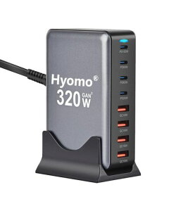 320WGaN[d8|[gyGaNFastIII4USB-C&4USB-A1.5mdP[uzP|[g100W*28䓯}[dm[gPCɋ}[dΉMacBookProPDΉ