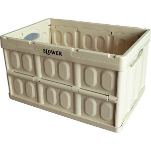 XE[(SLOWER)[P[X܂肽݃Rei{bNXSANDx[WLLTCY52.5x36cmx30cmFOLDINGCONTAINEREstorilSLW169