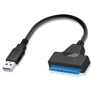 SATA-USB �ϊ��P�[�u�� 2.5�C���` SSD/HDD�p SATA�P�[�u�� 5Gbps ���� SATA3 �R���o�[�^�[ USB3.0 2TB SSD/HDD �O�t�� �ϊ� �R�l�N�^ �n�[�h�f�B�X�N
