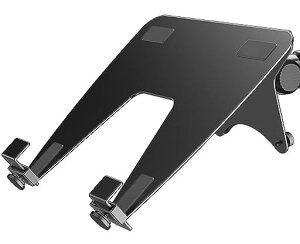 ergounion ���j�^�[�A�[���p�m�[�g�p�\�R���g���C - VESA�}�E���g 100x100mm �ő�17.3�C���` & 26.6�|���h �m�[�g�u�b�N�g���C �I�t�B�X�f�X�N�A�N�Z�T���[ - �u���b�N