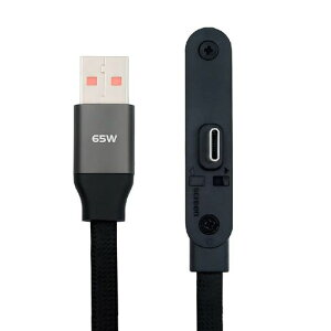 NFHK 65W Type-A �}���[�d�P�[�u���A�p�x�t�� Type-C�A�����d�b�X�^���h�A�f���A���z���_�[�A�ϋv���̂��� USB C �[�d�R�[�h�u���P�b�g�A�܂肽���ݎ�