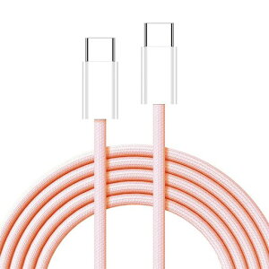 NFHK USB-C Type C �I�X - �I�X PD 27W 65W �d�� 480Mbps �f�[�^�P�[�u�� �s���N �X���[�u �d�b&�^�u���b�g&�m�[�g�p�\�R���p 20cm