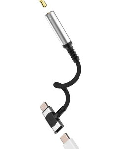 USB C �C���z���W���b�N �ϊ��A�_�v�^�[ 35mm 2in1 �[�d���Ȃ��特�y�Đ� �Ή� iphone 16 15 Pro �Ή� Samsung �Ή� AUX DAC �I�[�f�B�I �Ή� ipad �Ή� USB Type C �[�d �P�[�u�� �Ή�