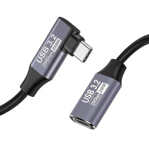 USB C �����P�[�u�� L���^ 0.5M Type-c �����R�[�h 240W�}���[�d 20Gbps�����]�� PD3.1�Ή� USB3.2 Gen2�K�i ���ϋv�i�C���� �X�}�[�g�t�H��/�^�u���b�g/�m�[�g�p�\�R����USB-C�@��ɑΉ�