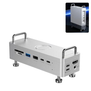 UlanziQT03MacminiM4/M4PropUSB-Cnu&X^h10-in-1hbLOXe[VUSB440Gbps]M.2NVMeΉ8TBSD/TF4.0HDMI4K60HZΉ
