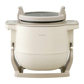 【リニューアル】 アイリスオーヤマ シェフドラム CHEF DRUM 自動調理鍋 自動かくはん式調理機 DAC-IB2-C アイボリー
