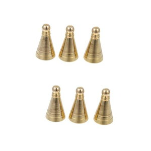 Cabilock6個真鍮の塔香型型を作るお香コーン家庭用香型Diy香炉ツールお香アクセサリーDiyの香型Diy香用品逆流香コーンツールコーン香バーナー線香銅Golden