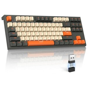 ZIYOULANGM88RpNgCXJjJL[{[hBluetoothfA[h2.4GHzType-C/USB-AϊA_v^t87L[80%CAEgzbgXbvΉKXPbg\Ԏ