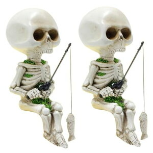 スカル置物頭蓋骨髑髏骸骨ハロウィン飾り髑髏頭ガイコツ釣り像リアルミニチュアフィギュアガーデンオーナメントスカルオーナメントハロウィン用ホラーフィギュア庭の芝生ガーデンス…