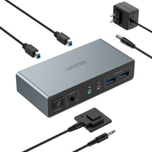 UnitekHDMIKVMSwitch2in2AEg4K@60HzUSB3.0KVM؂ւfAHDMIj^[USB3|[g5V2AdA_v^[t