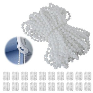 Doyime �{�[���`�F�[���R�l�N�^�[ 20�� 4.5mm 10M �v���X�`�b�N�� �N�����V�F���X�^�C�� �����N���b�v �J�[�e�����i