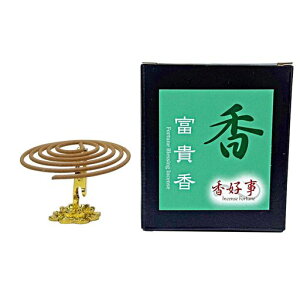 香好事?FK富貴香渦巻き線香3~3.5時間48巻入台湾伝統のお香業務用・供養用-1パック