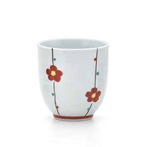 団陶器湯呑み湯飲みゆのみコップカップ緑茶有田焼手描き花木立湯呑(1個)