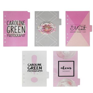 A5/A66Jo[̃CfbNX^uEhOr[oC_[t@CtH_[[Y[tV[gveN^[oC_[Jo[veN^[(DividerPinkA5/21cm*15cm/8.5Inch)