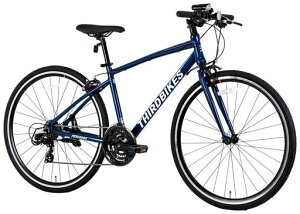 【完全組立配送】THIRDBIKES(サードバイクス)フェスクロス700x32C18段変速軽量アルミ440mmネイビー