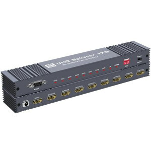 HDMI2.1z18o8K@60Hz/4K@120HzRS232EDIDݒHDMI2.1HDCP2.3HDR10+HDMIz1x8hdmiXvb^[DTS-HD/7.1CH/HDTV/Blu-Ray