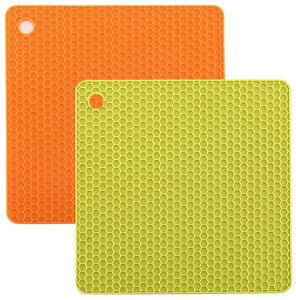 RICISUNG��~���ϔM��~������݃R�[�X�^�[�ی�V���R���ϔM��~������~�ߖh������_��≏2���V���R�����I�����W+�O���[��18.2*18.2cm