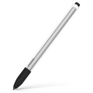 JooskoSamsungGalaxyTabS7/S7+/S7FE/S8/S8+/S8Ultra/S9/S9+/S9UltraPencilCaseSペンケースシリコン半透明ノンスリップカバー(ブラック)