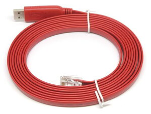 KAUMOCONSOLE(RJ45)USB�ϊ��R���\�[���P�[�u��(���b�h3.6mFTDI�`�b�v)