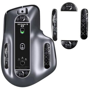 IMMOENUC�}�E�X�\�[����LogicoolMXMASTER3/3S�ɓK�����܂��}�E�X�t�B�[�g�}�E�X�̃K���X�t�b�g�p�b�h2.5D�~�`�f�U�C�����^�ϋv���ᖀ�C�Q�[�~���O�}�E�X�A�N�Z�T���[(�\���p�^�[��)