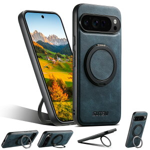 Google Pixel 9 �P�[�X �����O��̌^ �X�^���h�@�\ Google Pixel 9 Pro XL �P�[�X �}�O�l�b�g Google Pixel 8A 8 Pro �P�[�XGoogle Pixel 6A 7A 6pro 7pro �X�}�z�P�[�X 360°��]�X�^���h magsafe�Ή� ���C�����X�[�d �w��