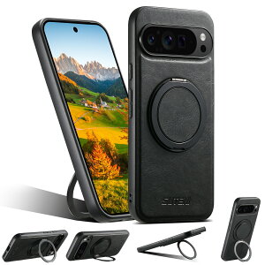 Google Pixel 9 �P�[�X �����O��̌^ �X�^���h�@�\ Google Pixel 9 Pro XL �P�[�X �}�O�l�b�g Google Pixel 8A 8 Pro �P�[�XGoogle Pixel 6A 7A 6pro 7pro �X�}�z�P�[�X 360°��]�X�^���h magsafe�Ή� ���C�����X�[�d �w��
