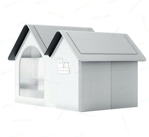 冷却ハウス 冷感シェルター 夏用冷感猫ハウス 接触涼感 アイスパック付き 屋外 屋内耐用性 ペット冷却シェルター 保冷剤10個付属 エコ節電