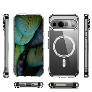 Google Pixel 9a �P�[�X �N���A magsafe�Ή� Google Pixel 9 pro 9 pro XL �P�[�X Pixel 8 pro Pixel 8A �X�}�z�P�[�X ���C�����X�[�d�Ή� ���ϖh�~ �O�[�O���s�N�Z�� 9A �ϏՌ� �w��h�~ �����h�~ ���� �ی�J�o�[ 