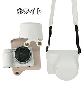 Sony ZV-E10�P�[�X �P�[�X ZV-E10 �J�����p�S�ʕی�J�o�[ PU���U�[�P�[�X For Sony ZV E10 �P�[�X �J�������[ �\�j�[ �����Y������ VLOGCAM ZV-E10�P�[�X 16-50mm�����Y�Ƀt�B�b�g ZV-E10 �o�b�O �V�����_�[�X