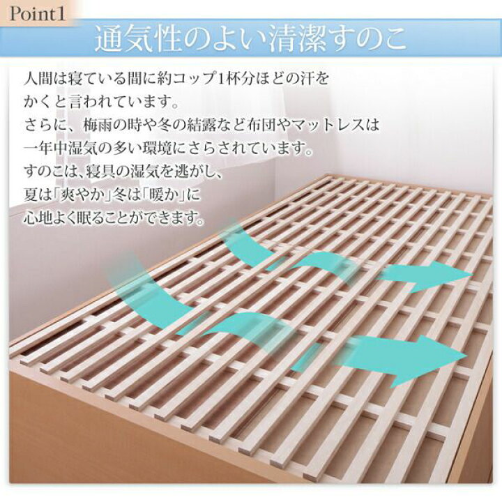 楽天市場】【SALE】セミシングルベッド マットレス付き 薄型 