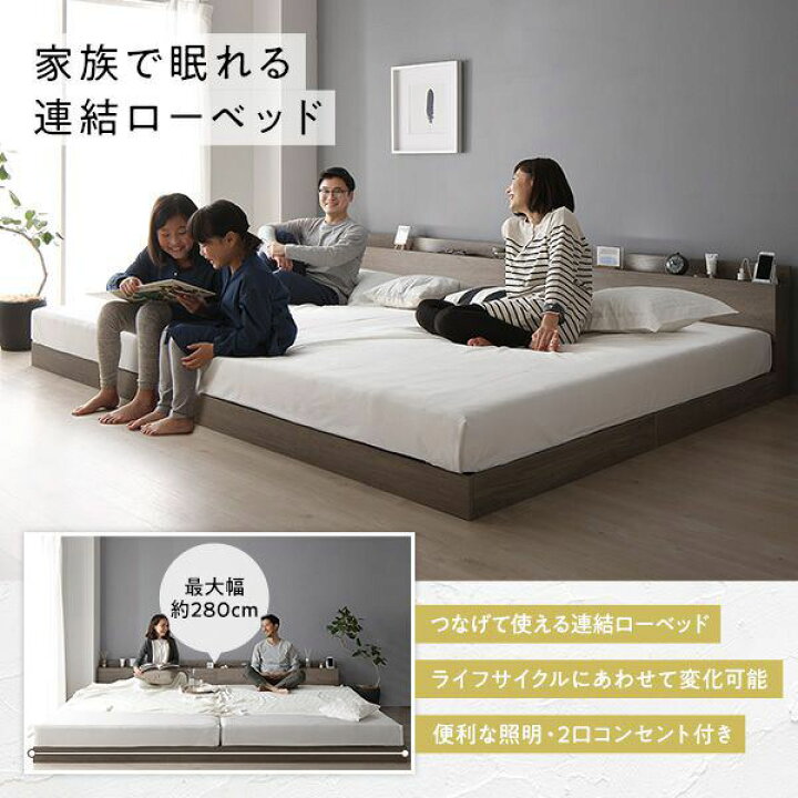 楽天市場】【P10倍：4/24 20:00 - 4/27 09:59】ローベッド マットレス 