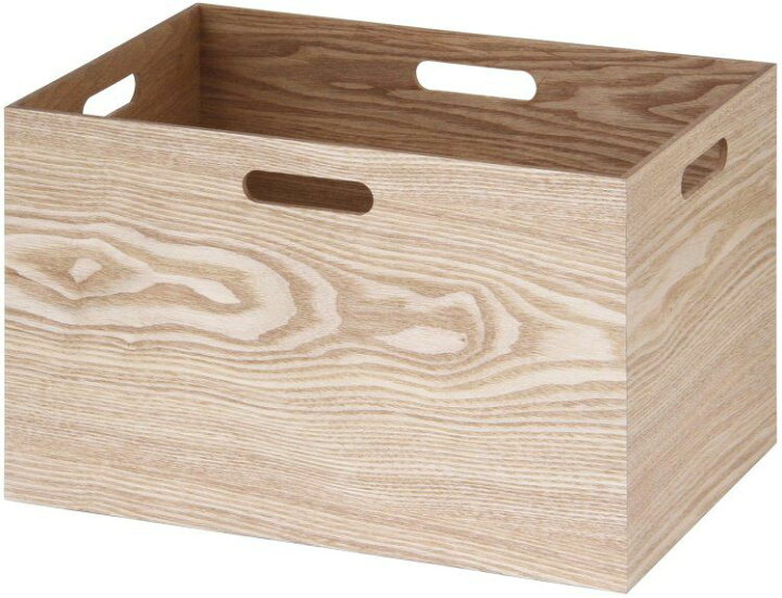 楽天市場 収納ボックス おしゃれ 2個セット 木製 スタッキングボックス 幅38 奥行26 高さ24cm ナチュラル おしゃれ 家具 寝具のハッピーリポ