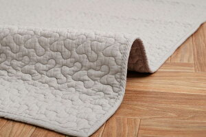 敷きパッド ゴムなし シングル 綿100% イブル 滑り止め付き