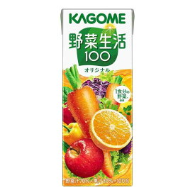 カゴメ 野菜生活100 オリジナル 200ml×24本