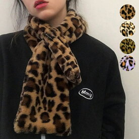 楽天市場 韓国 ファッション 柄ヒョウ レオパード マフラー スカーフ バッグ 小物 ブランド雑貨 の通販