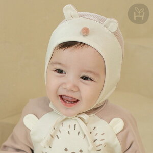 ベビー ハリネズミボンネットベビー帽子 赤ちゃん帽子子供帽子幼児帽子組織感 ワッフル生地 着用感良い 女の子男の子 コットン 配色デザイン 出産祝い 帽子 誕生日パーティー インスタ映