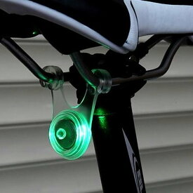 スポーク LED ライト 自転車 サイクル 用 ぶら下げ式 防水 シリコン テール ランプ 早 点滅 遅 点滅 点灯 の 3 パターン グリーン 緑 ブルー 青 レッド 赤 自転車スポークLEDライト 夜間も安全 事故防止 夜間走行