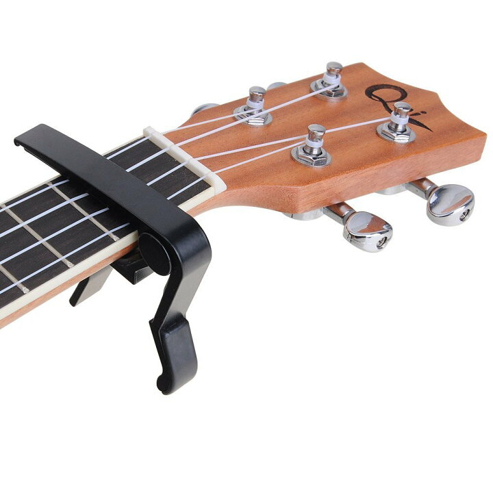 94％以上節約 カポタスト カポ ギター エレキギター アコースティックギター 黒 F