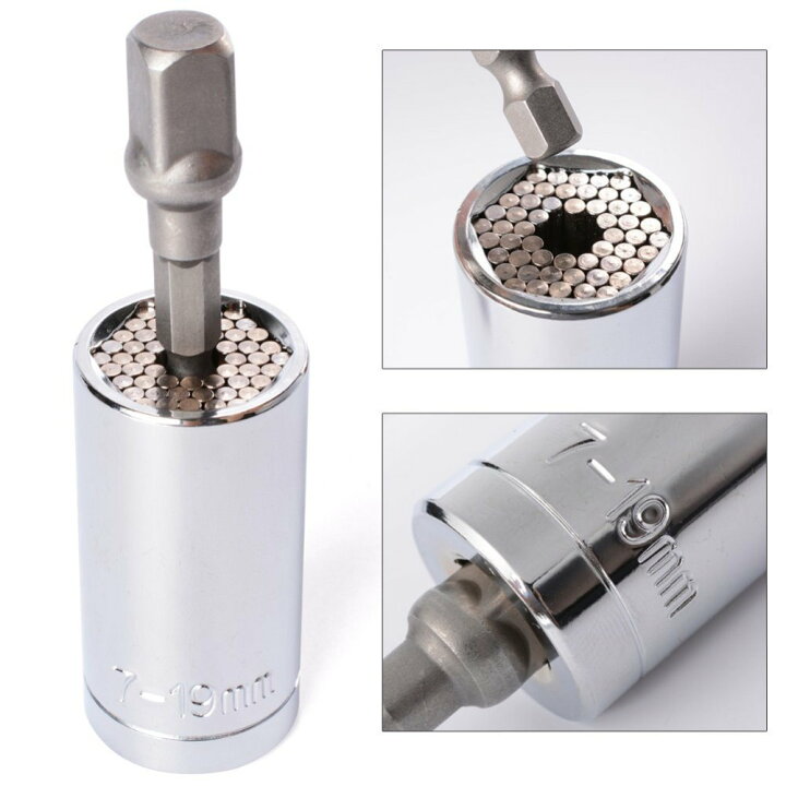 楽天市場】万能 ソケットレンチ セット(7-19mm,1/4〜3/4インチ)ユニバーサル グリッパー ドリルアダプター 2点セット なめたボルト インチねじ ほとんどすべてのボルト ナット フックねじ ソケットを替えずに作業 時間短縮 能率アップに直結 緊急救助作業 防災用 ... 楽天市場】万能 ソケットレンチ セット(7-19mm,1/4〜3/4インチ)ユニバーサル グリッパー ドリルアダプター 2点セット なめたボルト インチねじ ほとんどすべてのボルト ナット フックねじ ソケットを替えずに作業 時間短縮 能率アップに直結 緊急救助作業 防災用 ...
