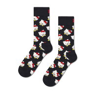 Happy Socks 公式 【Hello Kitty×Happy Socks】クルー丈 ソックス ハローキティ ラッフィング / ハッピ…