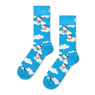 Happy Socks 公式 【Hello Kitty×Happy Socks】クルー丈 ソックス ハローキティ クラウディ / ハッピー…