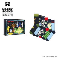 【全品ポイント5倍 10/9 1:59迄】Happy Socks 公式 【STAR WARS×Happy Socks】【GIFT BOX】【6足セット…