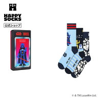 【全品ポイント5倍 10/9 1:59迄】Happy Socks 公式 【STAR WARS×Happy Socks】【GIFT BOX】【3足セット…