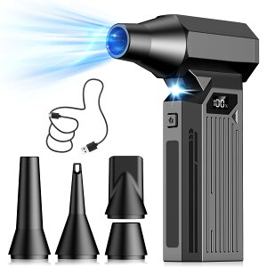 �d���G�A�_�X�^�[ �ŋ��̓u�����[ �����͖\�� ���������Ŋ��S���| LED���C�g 300000RPM������] �ő啗��120m/s 4�i�K���ʒ��� 5��ރm�Y���t�� ��� ���^ �y�� Type-C�[�d�� �ԓ����| PC�|�� �L�[