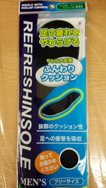 低反発インソール 男性用 サイズ24~28cm ふんわりクッション 衝撃吸収