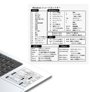 �V���[�g�J�b�g�L�[ �����\ �V�[�� �p�\�R�� ����ꗗ �X�e�b�J�[ 80mm×80mm Windows Excel Mac�Ή� �h�� �J��Ԃ��\��� �̂�c��Ȃ� PVC�f�� �Ɩ������� �I�t�B�X���[�N �ݑ�Ζ� �v���O���~���O