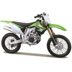 ミニカー 1/12 バイク モトクロス KX 450F グリーン ダイキャスト 完成品 モデル オートバイ 精密 模型 リアル 再現 タイヤ回転可能 玩具 趣味 コレクション プレゼント ギフト 贈り物 男の子 大