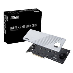 M.2 SSD �g���J�[�h PCIe 4.0�Ή� 4�䑝�݃A�_�v�^�[ �q�[�g�V���N �t�@������ M.2 NVMe SSD ���݃{�[�h 2242 2260 2280 22110 �Ή� PCIe x16�X���b�g�p RAID�@�\�Ή� �����f�[�^�]�� ��p�t�@���t�� PC�p�[�c