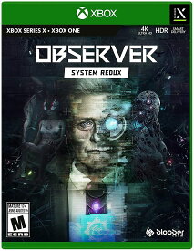 Xbox Series X ソフト Observer System Redux サイバーパンク ホラー アドベンチャー ゲーム 北米版 輸入版 4K HDR対応 高解像度 没入型 グラフィック 改善版 次世代機対応 リアルタイム レイトレーシン