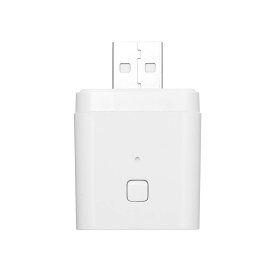 USBスマートアダプター 5V USB変換アダプター ホワイト 小型 Wi-Fi対応 遠隔操作 スマホアプリ Alexa Google Home対応 USB機器 スマートホーム化 LEDライト ファン 照明 電源アダプター 5V 2.5A USB Type-A